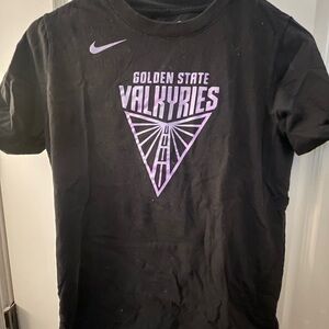 Kids Black and Purple Golden State Valkyries T-Shirt